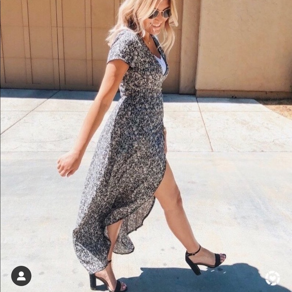 Wrap Maxi Dress made by Knot Sisters! Only worn a few times.